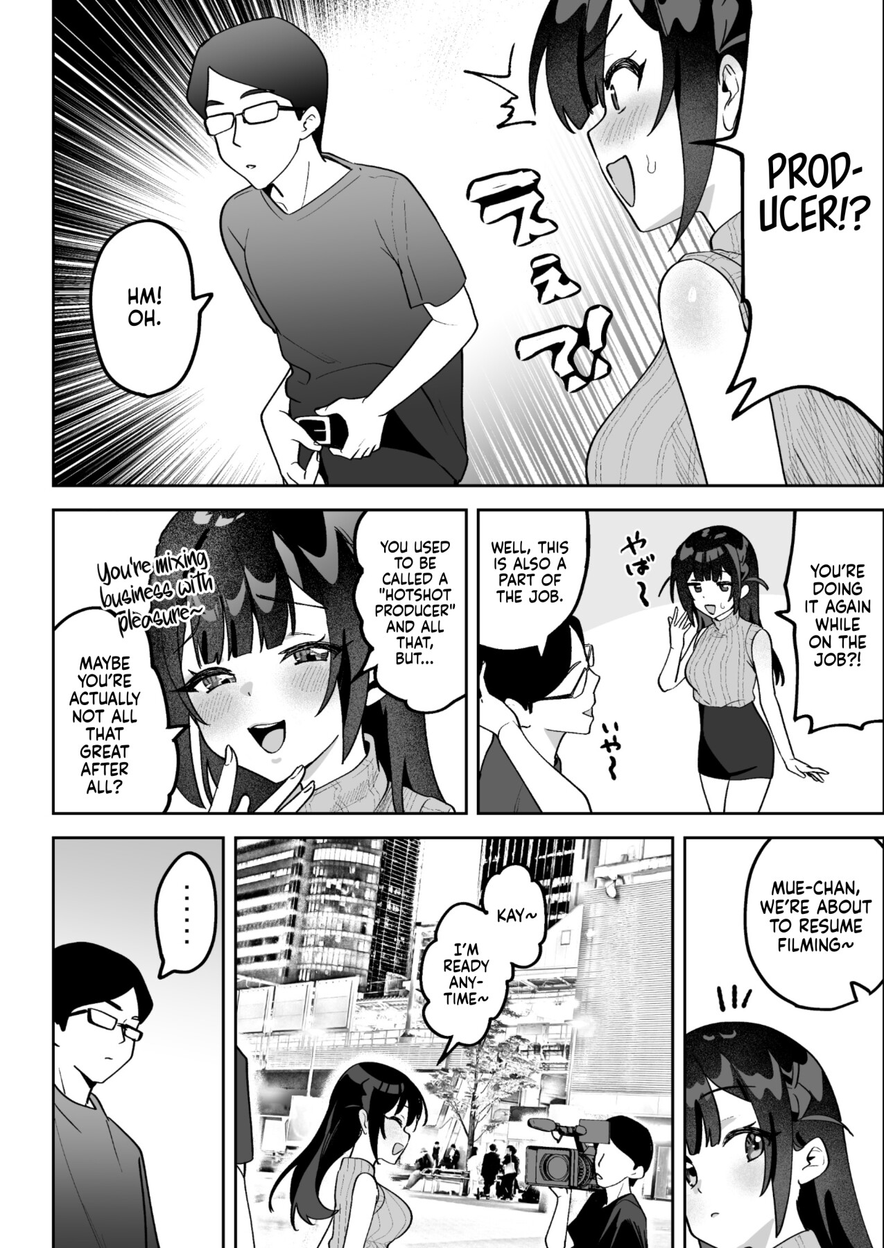 Hentai Manga Comic-Mue-Chan, Penis Gourmet Reporter-Read-17